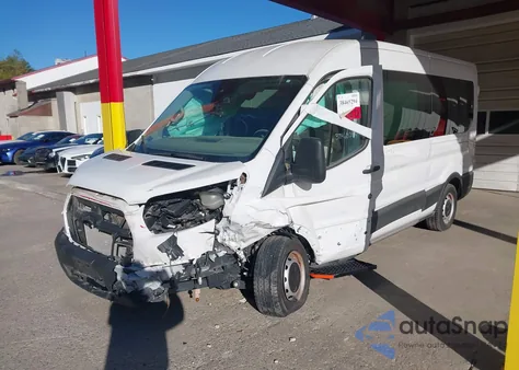 2022 Ford Transit-350 Passenger Van Xl z USA, uszkodzony, nr VIN 1FDAX2C88NKA20386